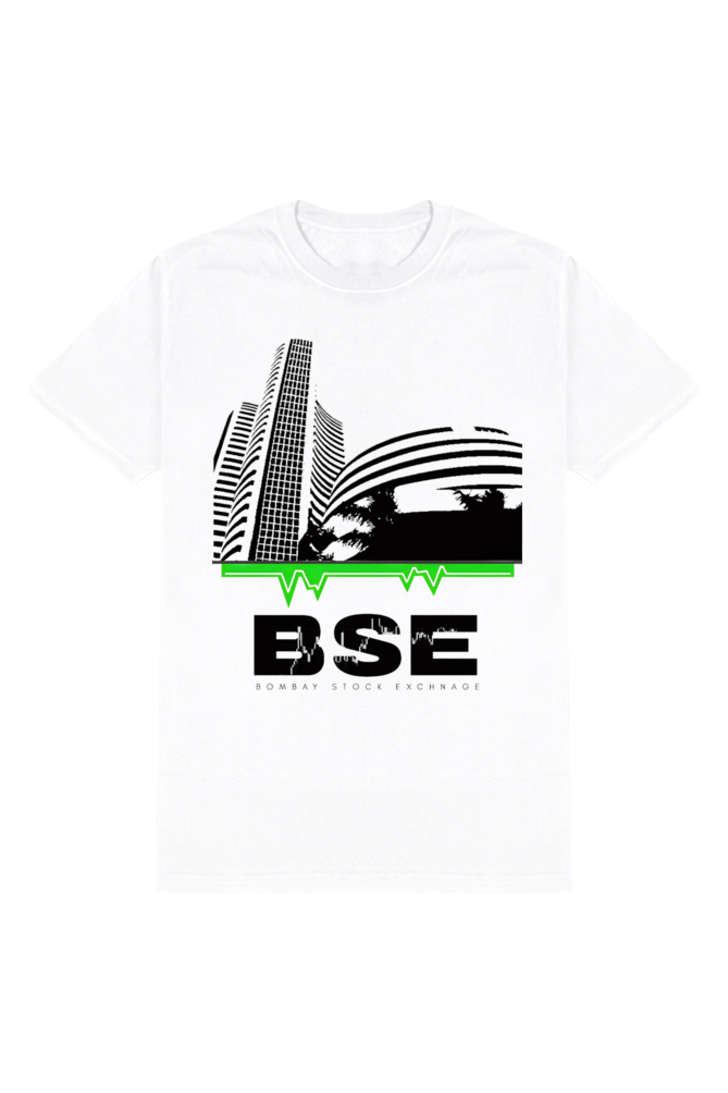 BSE Bombay Stock Exchange T-Shirt | Iconic Dalal Street Trading Design